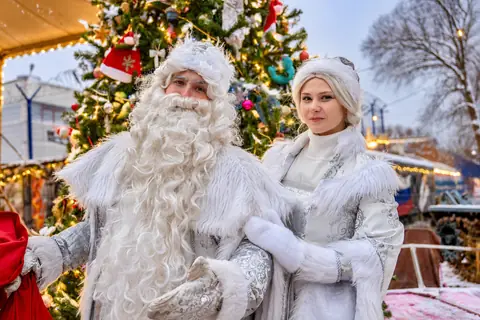 Новогодний вечер в парке Киноприключений