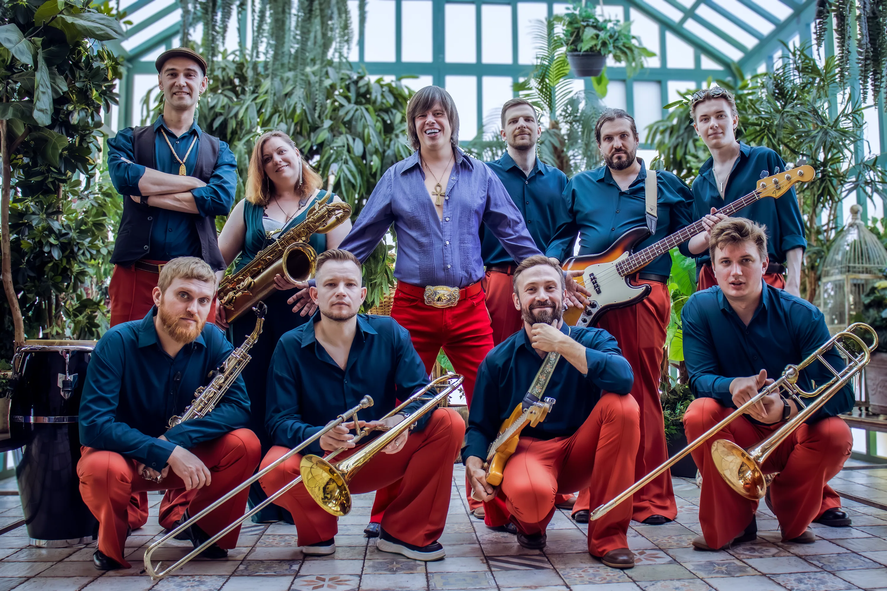 Pozitiva Funk Orchestra. Оркестр ураганного фанка