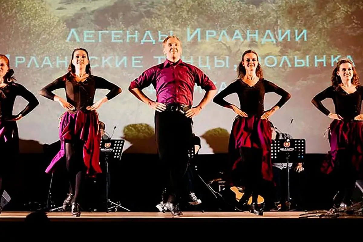 Ирландское шоу. Огненные танцы Ирландии, гитара и флейта