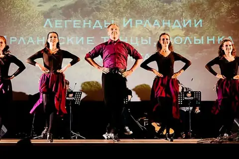 Ирландское шоу. Огненные танцы Ирландии, гитара и флейта